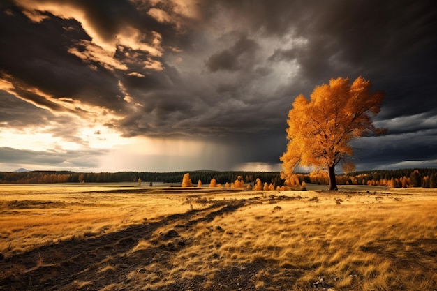 stormy autumn sky meadow immagine di sfondo dell autunno bellissima fotografia di paesaggio 1020697 636589 - Meteo: cicloni continui, l’autunno persiste fino a novembre