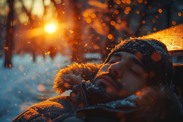 una persona che dorme su una panchina del parco che mostra la mancanza di rifugio affrontata dai senzatetto un uomo pacifico 1068362 3375 - Meteo: inizio di novembre travolgente, pronti per un assaggio d’inverno?