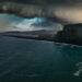 Iceland black sand beach with huge waves at Reynisfjara Vik. - Inverno come novembre? Un dramma meteorologico