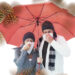 Mature couple blowing their noses under umbrella against virus - Meteo: peggioramento del freddo da metà settimana, rischio neve