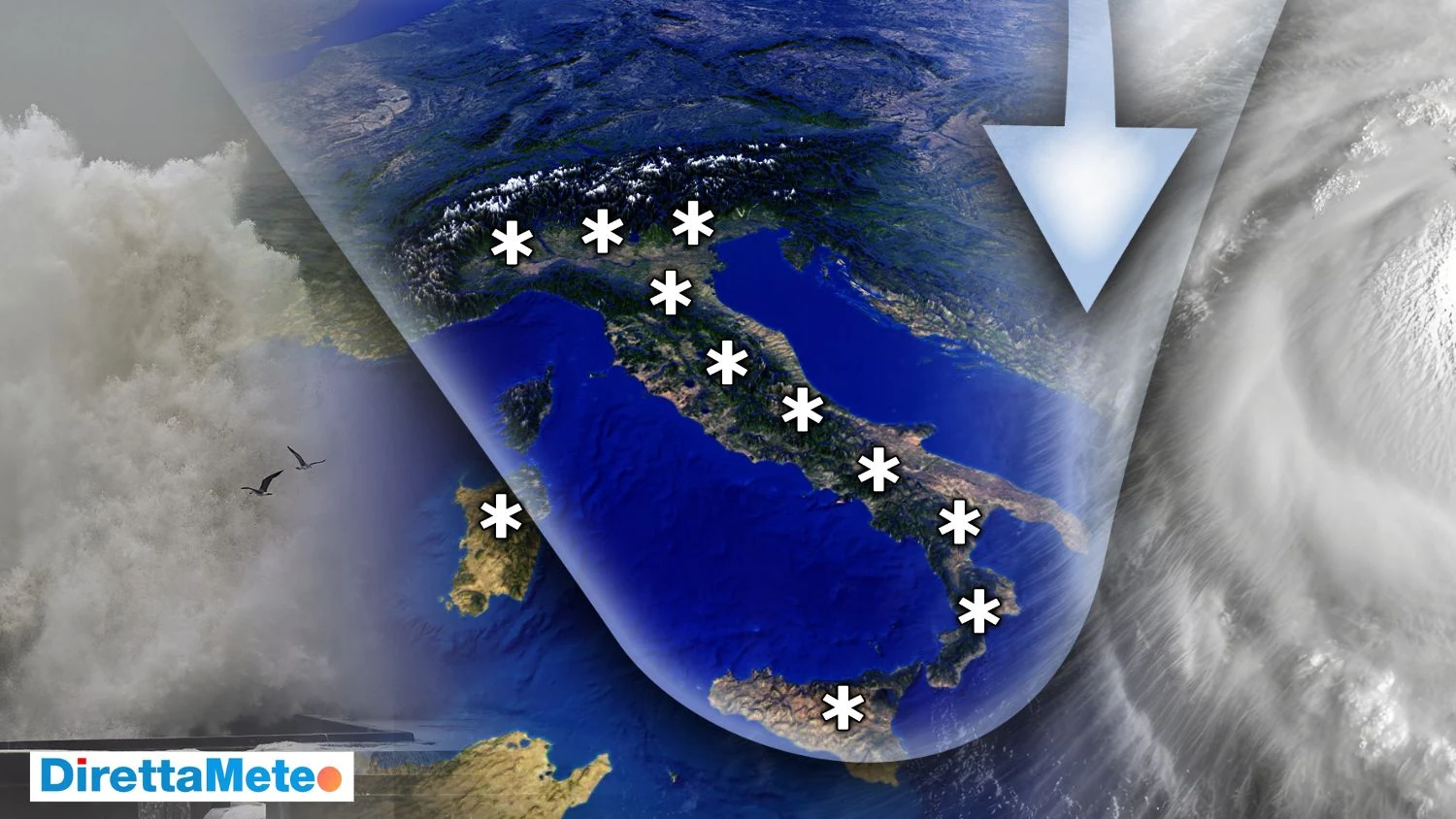 neve su molte regioni italiane – 08 – hhuujhnjk - Meteo: da Sabato 11 Gennaio: NEVE nelle seguenti REGIONI